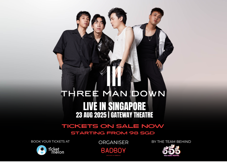 Three Man Down Live in Singapore